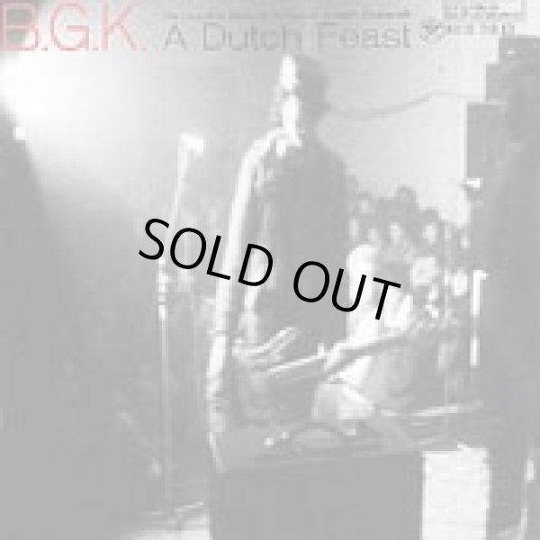 画像1: B.G.K. / dutch feast (cd) Alternative tentacles