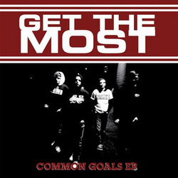 画像1: GET THE MOST / Common goals (cd) Crucial response