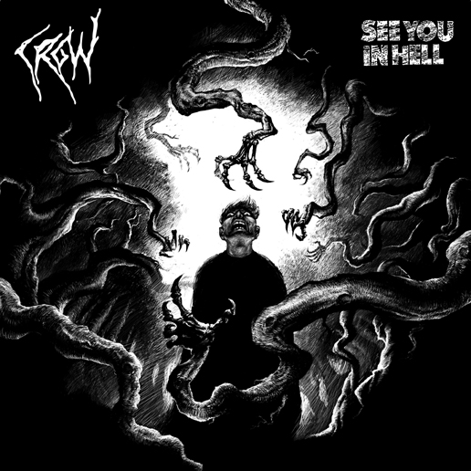 画像1: CROW, SEE YOU IN HELL / split (7ep) Insane society 