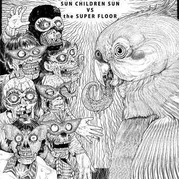 画像1: SUN CHILDREN SUN, the SUPER FLOOR / split (cd) Depression/Double pints/Novembre