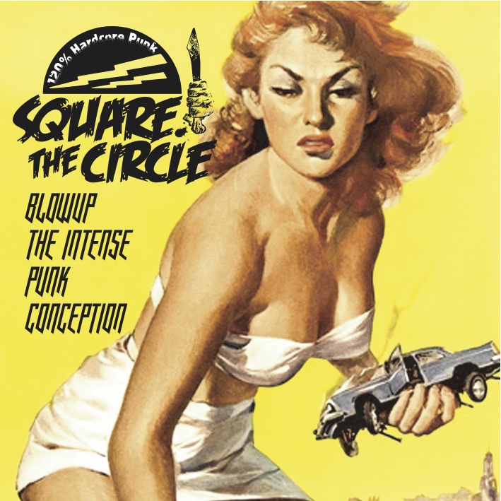 画像1: SQUARE THE CIRCLE / Blow up the intense punk conception (cd) Crew for life 