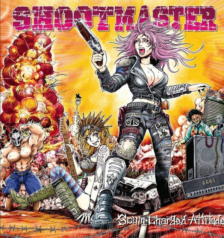画像1: SHOOTMASTER / Scum charged attitude (cd) Hello from the gutter