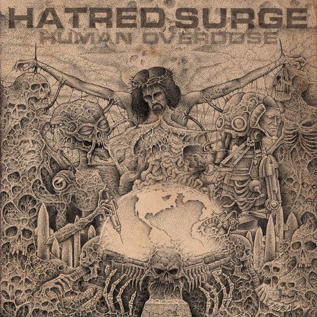 画像1: HATRED SURGE / Human overdose (cd) Rescued from life