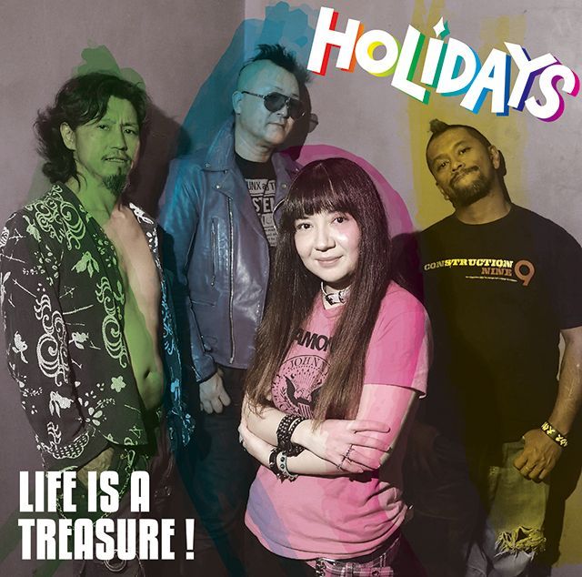 画像1: HOLIDAYS / Life is a treasure! (cd) Fade-in 