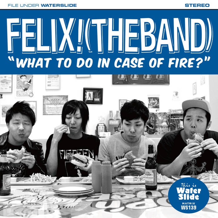 画像1: FELIX!(THE BAND) / What to do in case of fire? (cd) Waterslide 