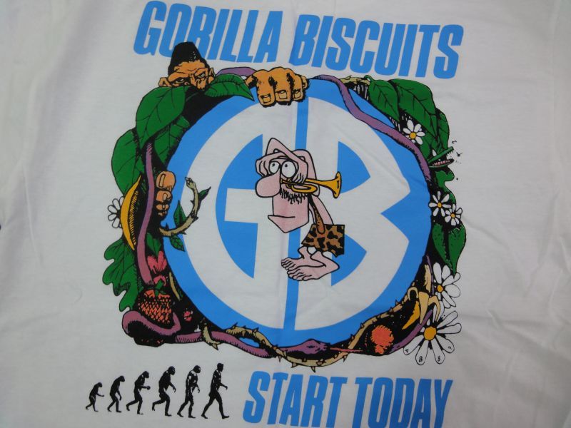 画像: GORILLA BISCUITS / Jungle (t-shirt) Revelation 