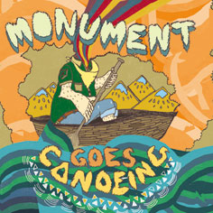 画像1: MONUMENT / Goes canoeing (Lp) Tiny engines 
