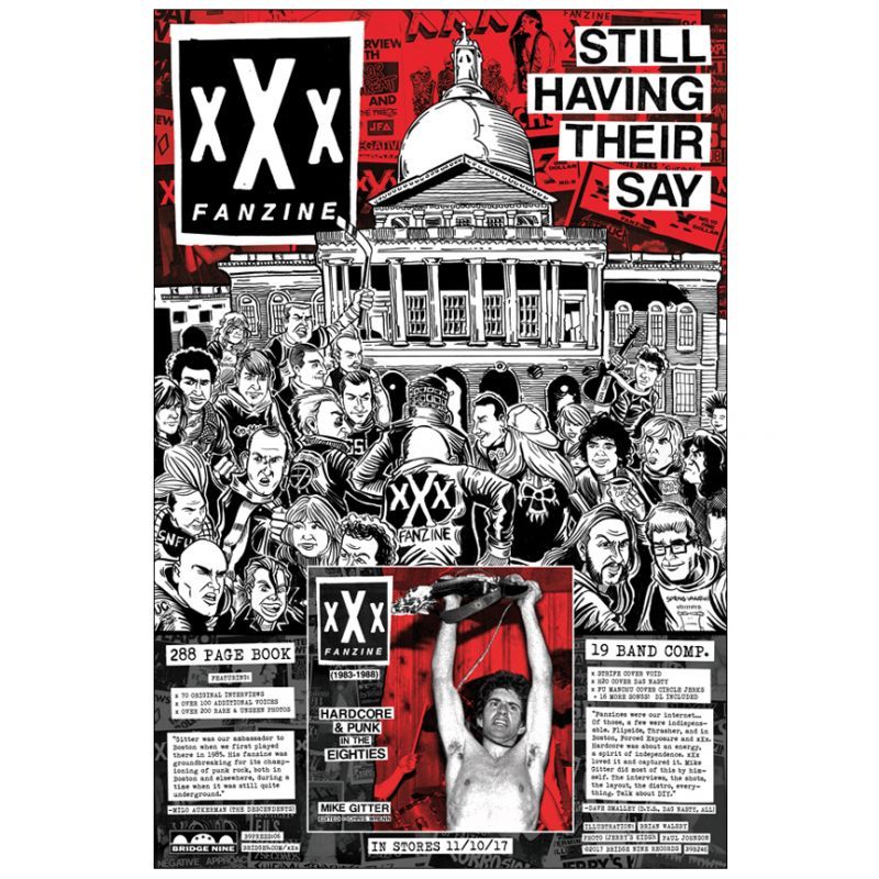 画像: xXx FANZINE 1983-1988 : Hardcore & Punk in the eighties -xXx prsents STILL HAVING THIER SAY (book+zine+2poster+Lp) Bridge nine