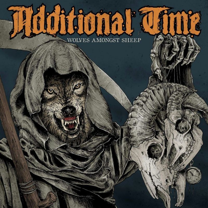 画像1: ADDITIONAL TIME / Wolves amongst sheep (cd)(Lp) Dead serious  