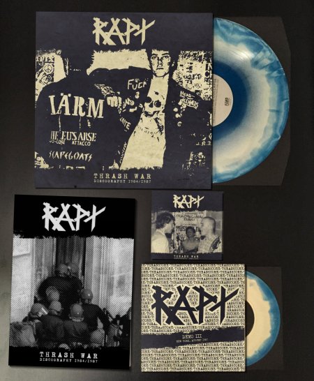 画像2: RAPT / Thrash war - discography 1984-1987 (Lp+7ep+cd) F.o.a.d 