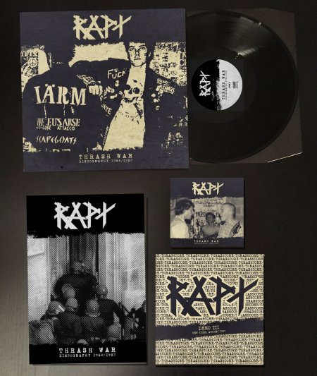 画像3: RAPT / Thrash war - discography 1984-1987 (Lp+7ep+cd) F.o.a.d 