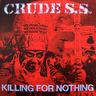 画像1: CRUDE S.S. / Killing for nothing (Lp) Distortion  