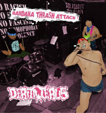 画像1: DERITAxTERUS / Bandana thrash attack! (cd) Crew for life 
