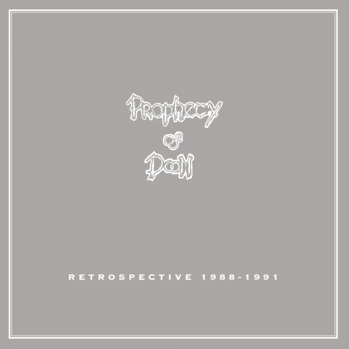 画像1: PROPHECY OF DOOM / Retrospective 1988-1991 (cd) Break the connection