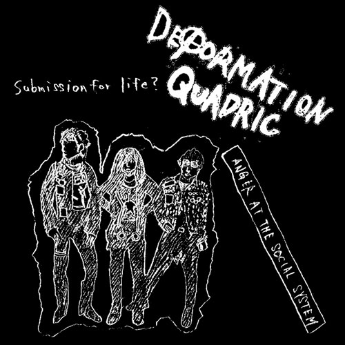 画像1: DEFORMATION QUADRIC / Anger at the social system (Lp) Rsr 