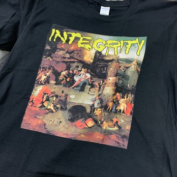 画像1: INTEGRITY / For those who fear tomorrow black (t-shirt)  