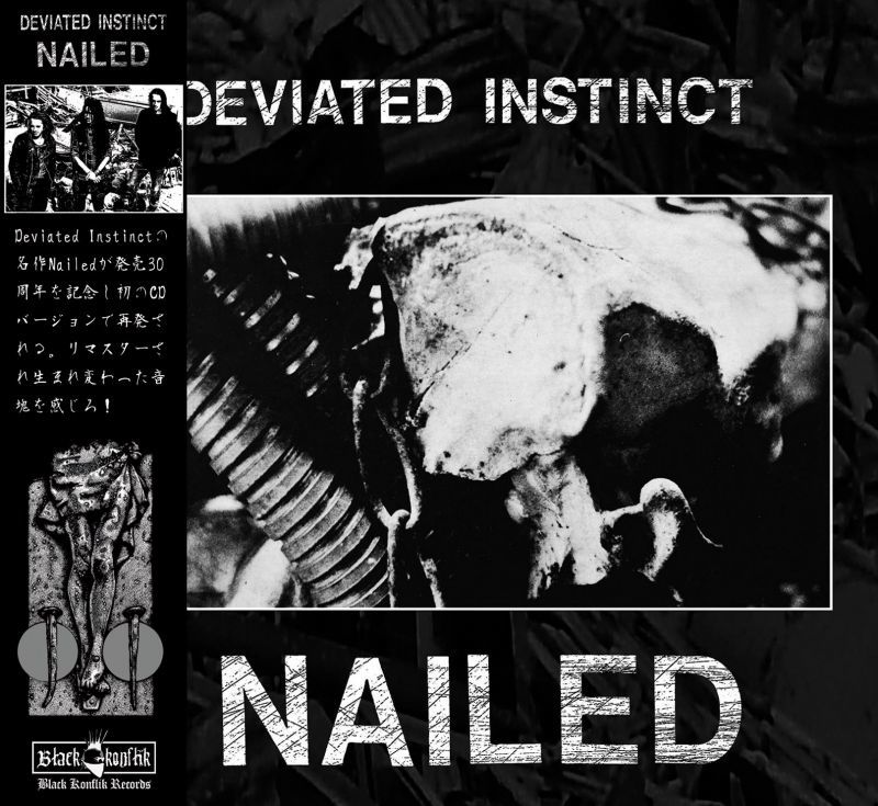 画像1:  DEVIATED INSTINCT / Nailed (cd) Black konflik
