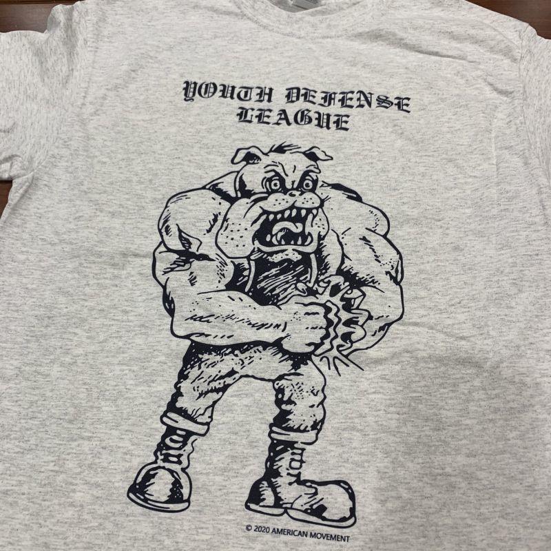 画像1: YOUTH DEFENSE LEAGUE / Dog ash grey (t-shirt) 