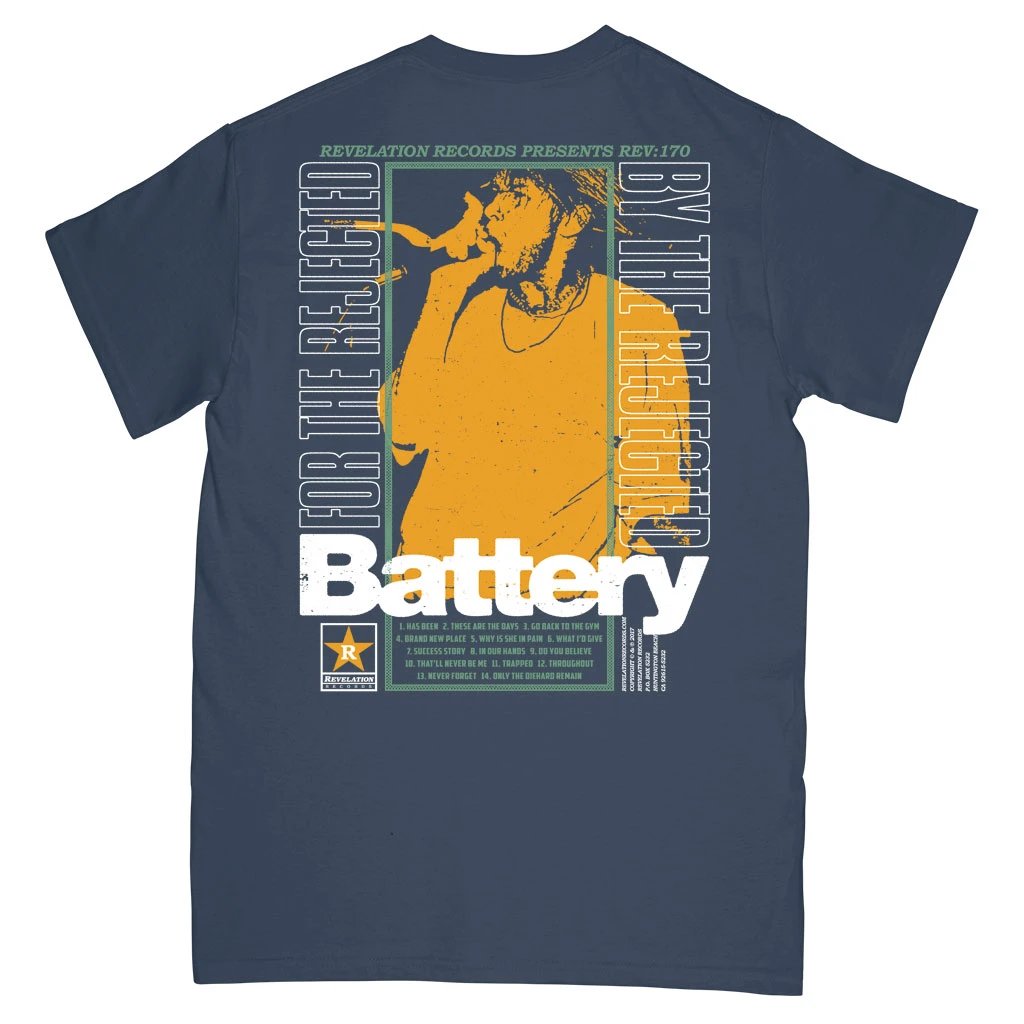 画像2: BATTERY / For the rejected by the rejected (t-shirt) Revelation