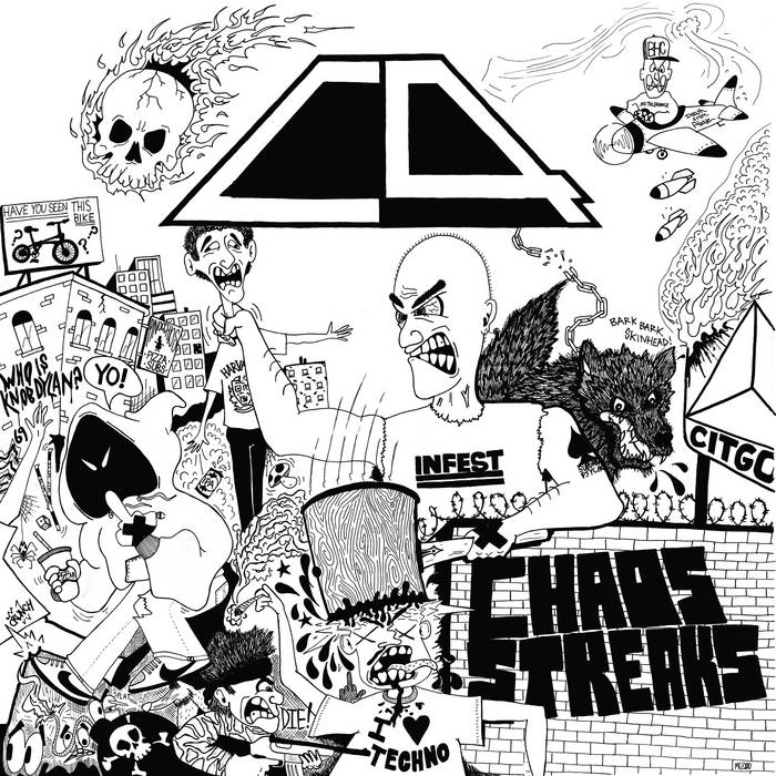 画像1: C4 / Chaos streaks (Lp) Triple-B 