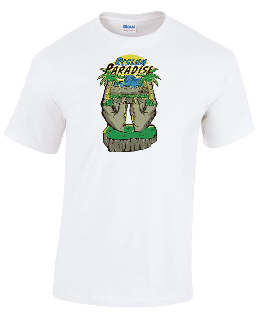 画像1: PARADISE RC TEE (t-shirt) RCslum 