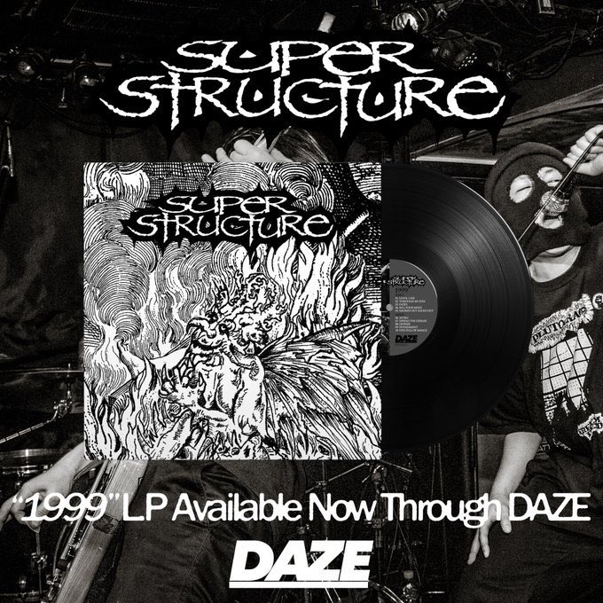 画像1: SUPER STRUCTURE / 1999 (Lp) Daze  
