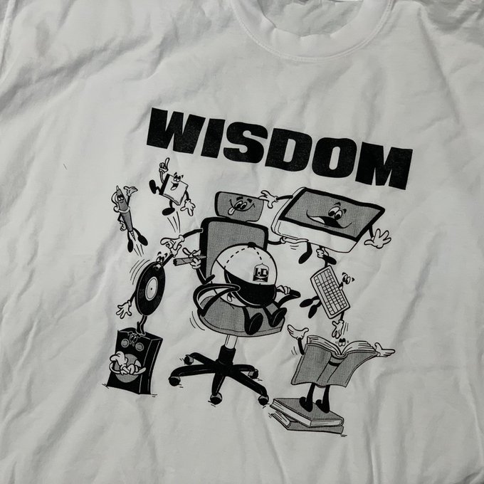 画像1: WDsounds x WACK WACK / Wisdom (t-shirt) WDsounds