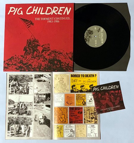 画像1: PIG CHILDREN / The torment continues... 1983-1986 (Lp+cd) F.o.a.d  
