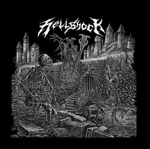 画像1: HELLSHOCK / st (Lp) Black water 