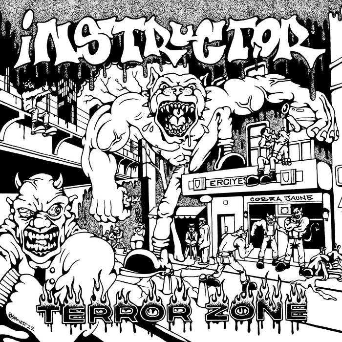 画像1: INSTRUCTOR / Terror zone (Lp) Quality contorl hq  