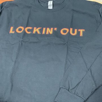 画像2: LOCKIN' OUT / Block lock black (long sleeve shirt) Lockin' out  