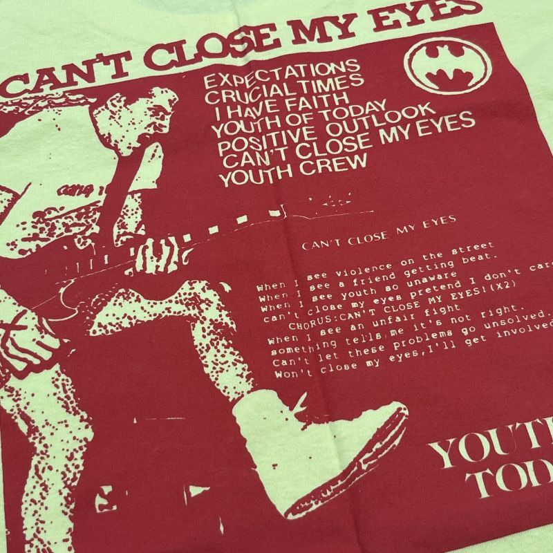 画像4: YOUTH OF TODAY / Can't close my eyes meets batman (t-shirt) Revelation 