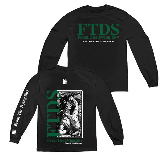 画像1: FROM THE DYING SKY / Towards new horizons (long sleeve shirt) 