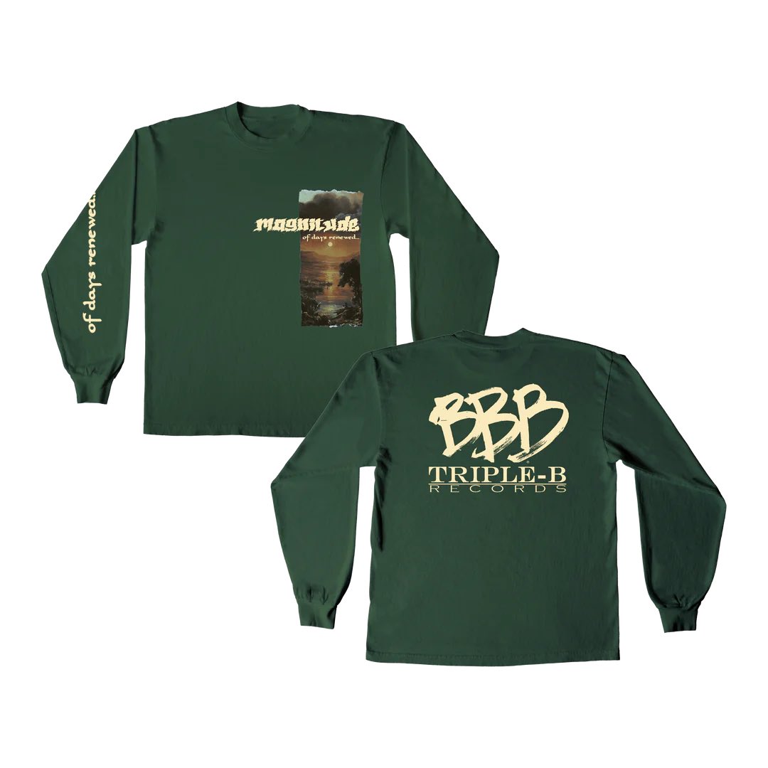 画像1:  MAGNITUDE / Of days renewed... (long sleeve shirt) Triple-B  