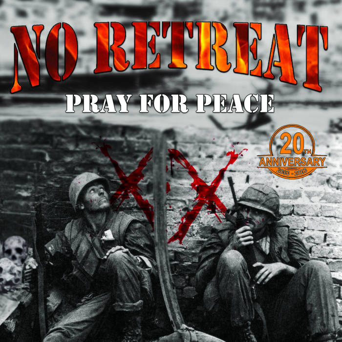 画像1:  NO RETREAT / Pray for peace (Lp) Screaming crow 