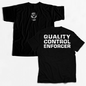 画像1:   QCHQ / Quality control enforcer (t-shirt) Quality control hq