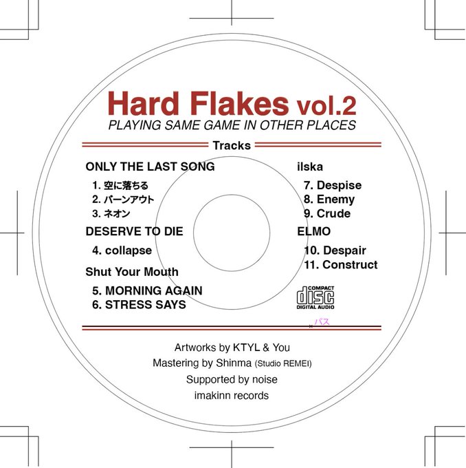 画像3: V.A / Hard flakes vol.2 〜Playing same game in other places〜 (cdr)