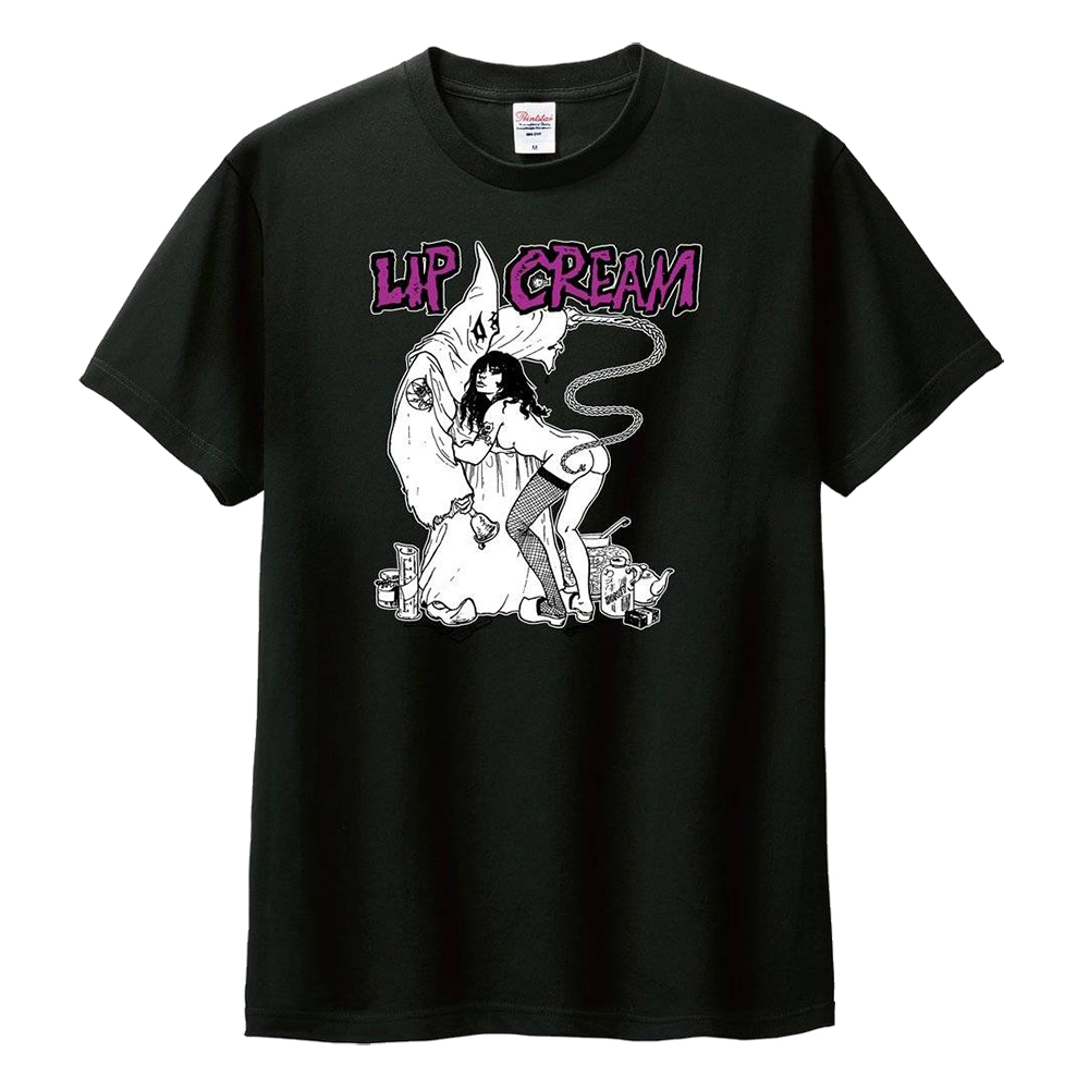 画像1: LIP CREAM / Beauty black (t-shirt) 