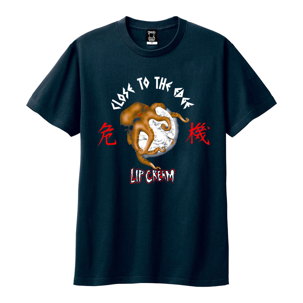 画像1: LIP CREAM / Close to the edge navy (t-shirt)