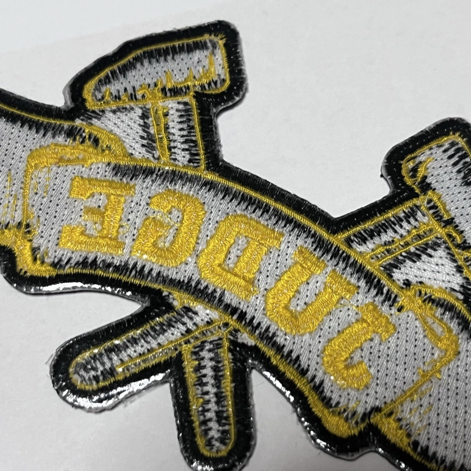 embroidered patch