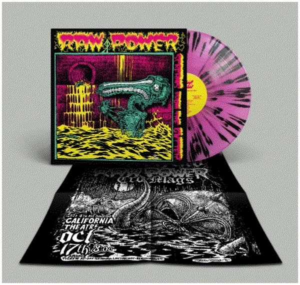 画像1:  RAW POWER / Screams from the gutter - 40th anniversary edition ...diehard black on violet (Lp) F.o.a.d