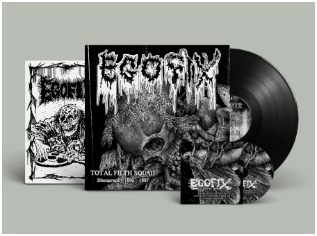 画像1:  EGO FIX / Total filth squad discography 1995-1997 (Lp+cd) F.o.a.d 