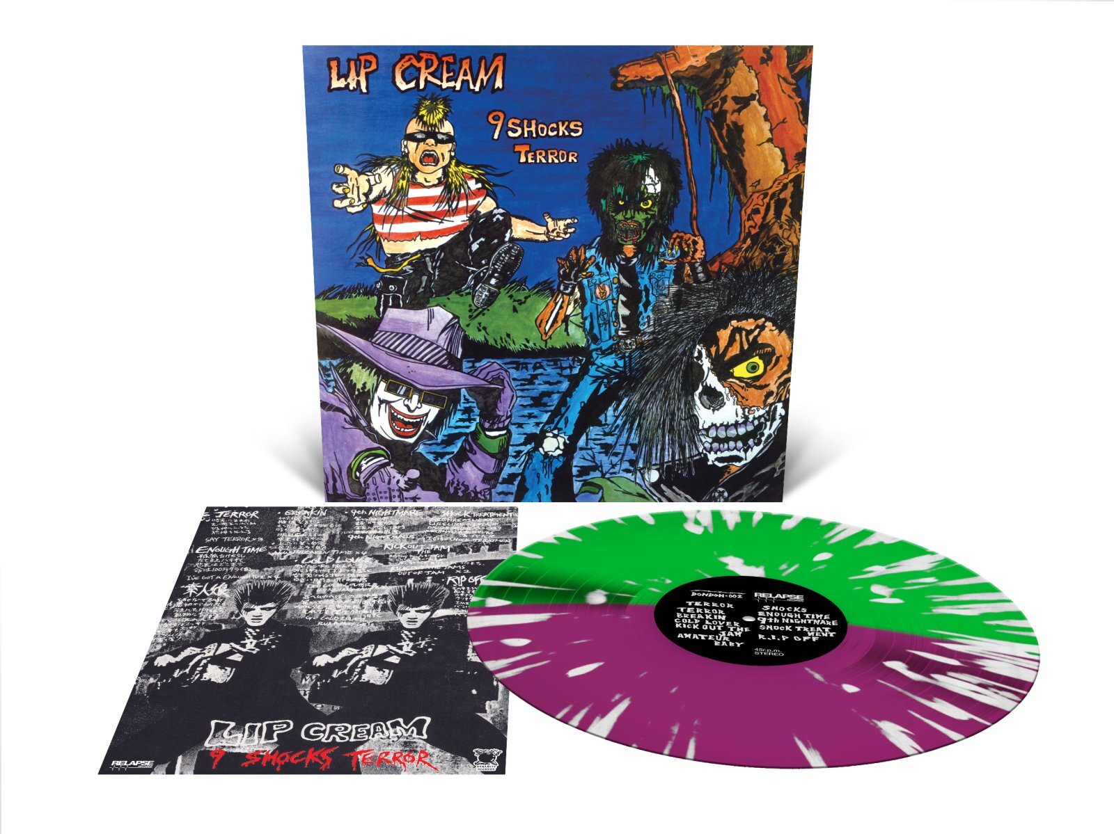 画像3: LIP CREAM / 9 Shocks Terror (cd)(Lp)(tape) Relapse