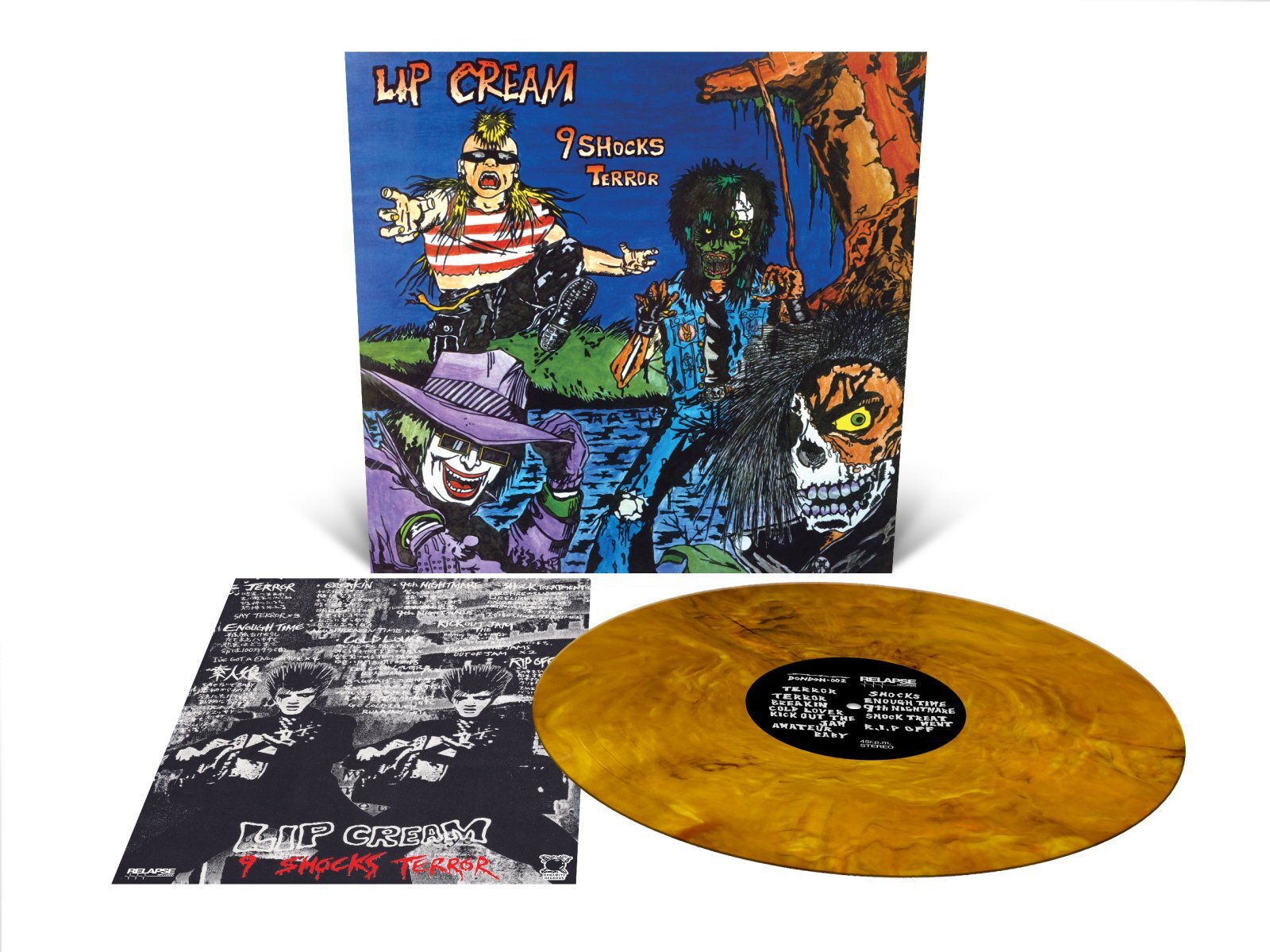画像2: LIP CREAM / 9 Shocks Terror (cd)(Lp)(tape) Relapse