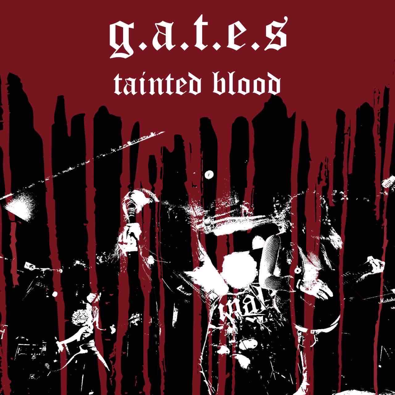 画像1: G.A.T.E.S / Tainted blood (12") High society satanic  