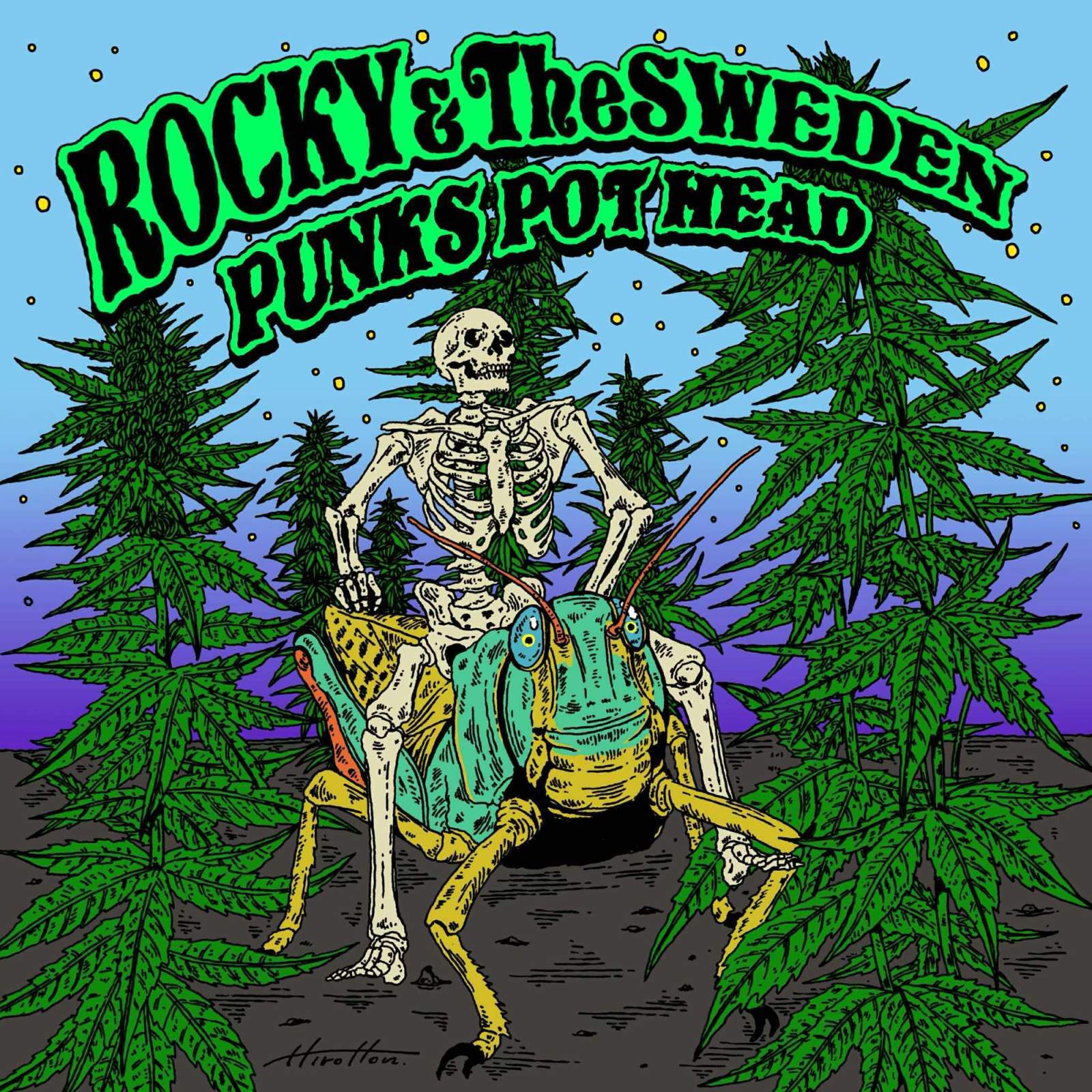画像1:  ■予約商品■ ROCKY&TheSWEDEN / Punks pot head (cd) Break the records