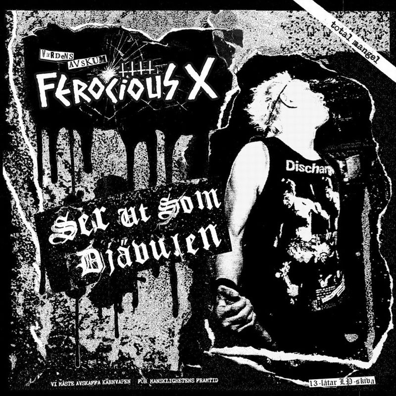 画像1:  ■予約商品■ FEROCIOUS X / Ser ut som djävulen (Lp) Crust war