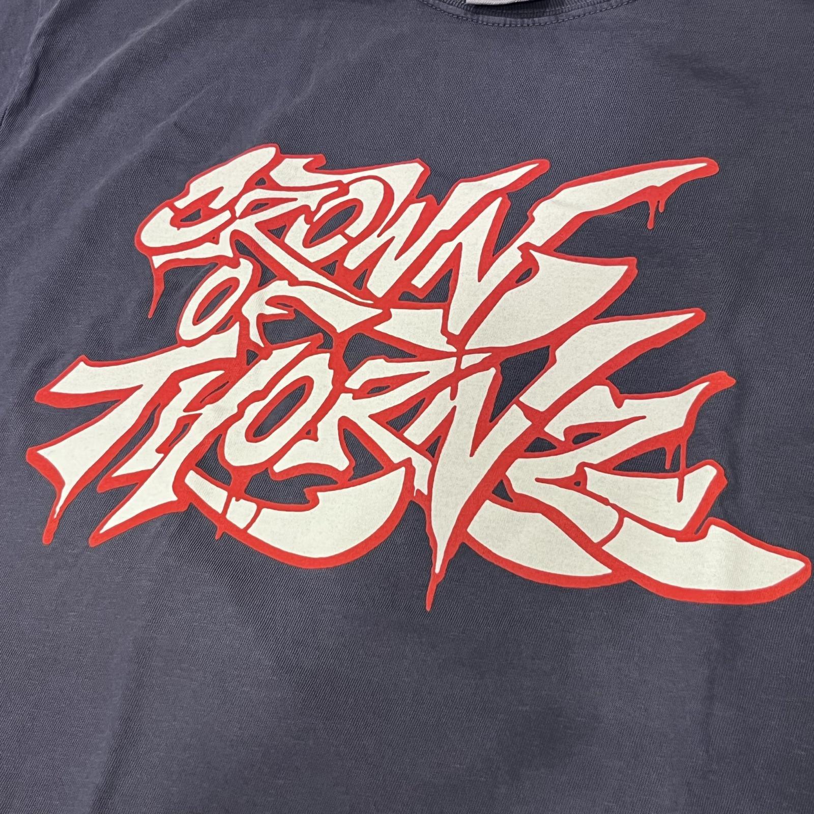 画像2: CROWN OF THORNZ / The Hardway navy (t-shirt)