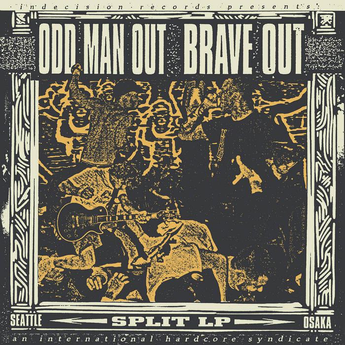 画像1: BRAVE OUT, ODD MAN OUT / Split (Lp) Indecision 