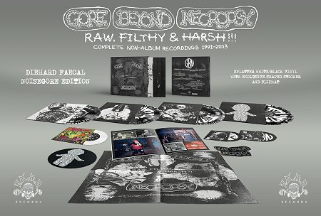 画像2: ■予約商品■ GORE BEYOND NECROPSY / Raw, filthy & harsh!!! (box set) F.o.a.d. 